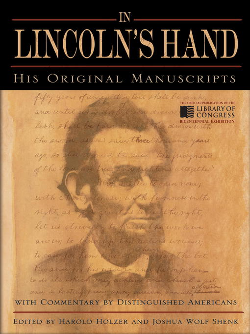 Title details for In Lincoln's Hand by Harold Holzer - Available